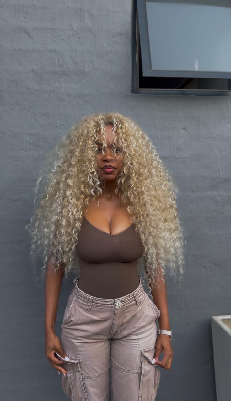 Blonde Ocean Curls hairstyle